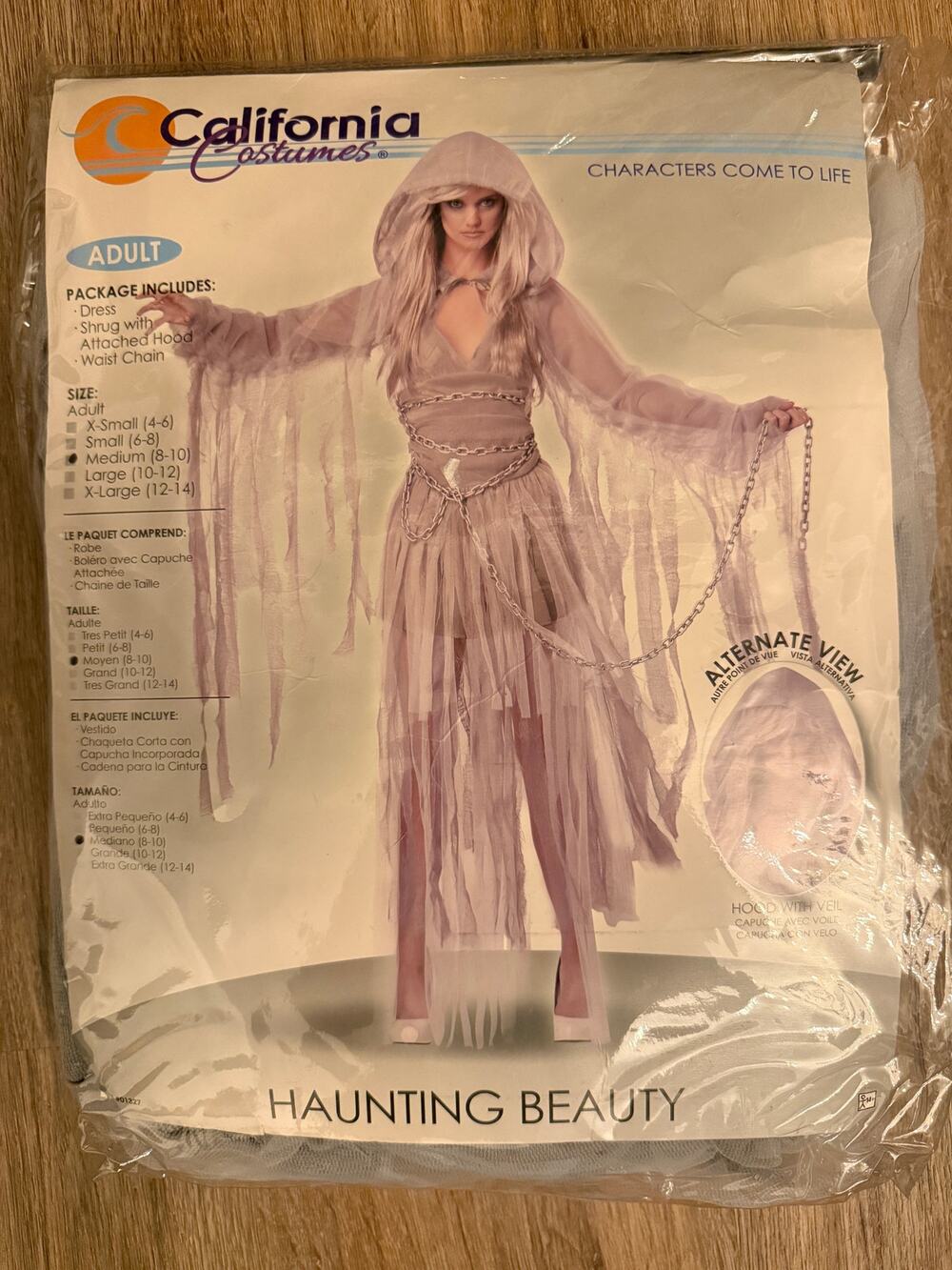 California Costume Haunting Beauty Women’s Costume Size Medium 8-10